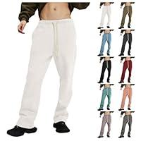 Algopix Similar Product 5 - Mens Fleece Sweatpants with Pockets