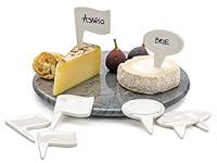 Algopix Similar Product 14 - RSVP White Porcelain Cheese Labels