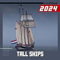 Algopix Similar Product 9 - TALL SHIPS 2024 Calendar 18 Month