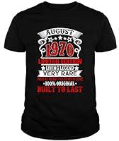 Algopix Similar Product 5 - Custom Date Of Birth August 1970 51st