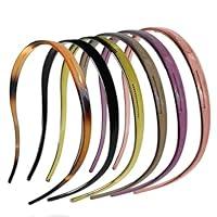 Algopix Similar Product 11 - KOVOLITU Plastic Plain Headbands for