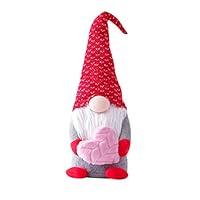 Algopix Similar Product 10 - XVSSAA Valentines Day Gnome Plush