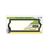Algopix Similar Product 19 - HyKo AK460 Black Reversible Address