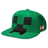 Algopix Similar Product 15 - JINX Minecraft Creeper Mob Snapback
