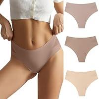 Algopix Similar Product 16 - Seamless Bikini Underwear for Women No