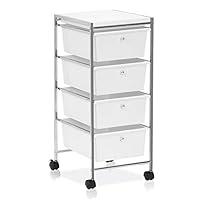 Algopix Similar Product 11 - Furinno Wayar 4Drawer Storage Cart
