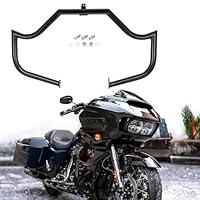 Algopix Similar Product 5 - Kiawnia Mustache Black Crash Bar Engine