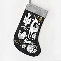 Algopix Similar Product 5 - Wee Gallery Winter Animals Stocking 