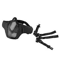 Algopix Similar Product 11 - OneTigris 6 Foldable Half Face Mesh