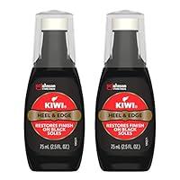 Algopix Similar Product 8 - KIWI HeelSole Edge Color Black 25 oz