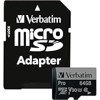 Algopix Similar Product 14 - Verbatim 64GB Pro 600X microSDXC Memory