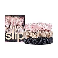 Algopix Similar Product 8 - Slip Silk Large Scrunchies in Black