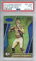 Algopix Similar Product 8 - Patrick Mahomes 2017 Panini Certified