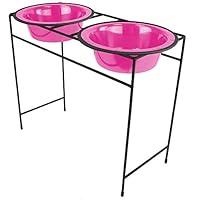 Algopix Similar Product 19 - Platinum Pets Double Diner Feeder with