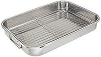 Algopix Similar Product 15 - ExcelSteel 594 Roasting Pan, Stainless