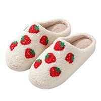 Algopix Similar Product 19 - coleyn Strawberry Slippers for Women