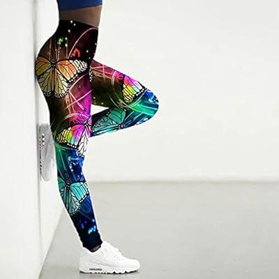 Best Deal for ZDFER Women's Butt Lifting Graphic Yoga Pants