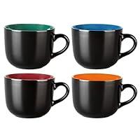 Algopix Similar Product 20 - GBHOME Jumbo Soup Mugs with Handles 24