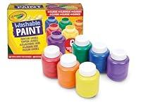 Algopix Similar Product 14 - Crayola Washable Kids Paint 6 Count