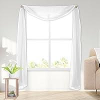 Algopix Similar Product 15 - Elegant Comfort Lightweight Sheer Voile