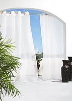 Algopix Similar Product 16 - Outdoor Decor Escape Tab Top Curtain
