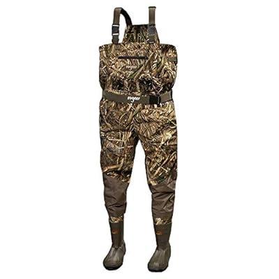 Foxelli Neoprene Chest Waders, Camo Hunting & Fishing Waders for Men &  Women with Boots, Waterproof Bootfoot Waders