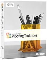 Algopix Similar Product 7 - Microsoft Proofing Tools 2003 Old