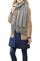 Algopix Similar Product 11 - Basico Long Tassel Blanket Winter Scarf