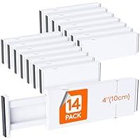 Algopix Similar Product 4 - Lifewit 14 Pack Drawer Dividers 4