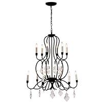 Algopix Similar Product 1 - Benjara Opulently Dramatic Chandelier