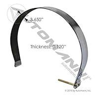 Algopix Similar Product 8 - Polished Fuel Tank Strap Peterbilt