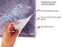 Algopix Similar Product 8 - Dog Blanket Personalized Custom Name