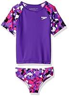 Algopix Similar Product 11 - Speedo Girls Uv Swim Shirt Short
