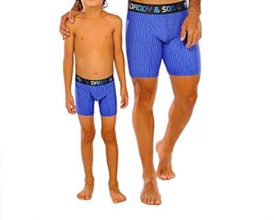 Daddy & Son Boxer Briefs Matching Underwear Set Father,Dad,Son's (Men's &  Boys)