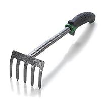 Algopix Similar Product 10 - Edward Tools Hand Cultivator Mini Rake
