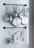 Algopix Similar Product 19 - Wallniture 24 Gourmet Kitchen Rail for