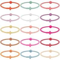 Algopix Similar Product 4 - NEWITIN 15 Pieces Cross Bracelets for