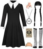 Algopix Similar Product 8 - 7pcs Girls Halloween Costume Kids Long