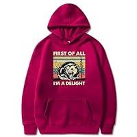 Algopix Similar Product 8 - NUFR First Of All I m A Delight Hoodie