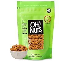 Algopix Similar Product 10 - Oh Nuts Dry Roasted Unsalted Almonds 