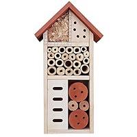 Algopix Similar Product 10 - Lulu Home Wooden Insect House Hanging