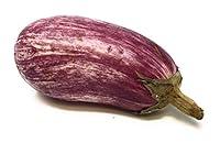 Algopix Similar Product 4 - Organic Graffiti Eggplant, One Medium