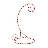 Algopix Similar Product 3 - Coton Colors Ornament Stand Red and