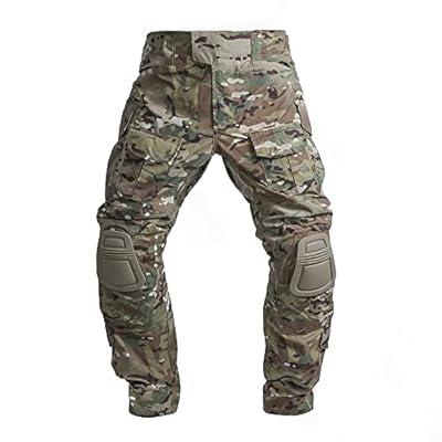 Susclude Men's Military Tactical Pants Outdoor Lightweight Casual