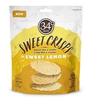 Algopix Similar Product 13 - 34 Degrees Crisps Sweet Lemon Bag 40
