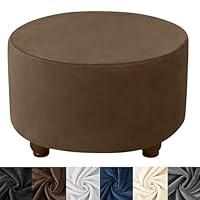 Algopix Similar Product 11 - HFCNMY Ottoman Cover Round Stretch