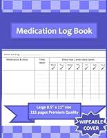 Algopix Similar Product 1 - Medication Log Book Large 85 x 11