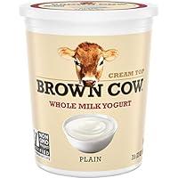 Algopix Similar Product 19 - Brown Cow Cream Top Plain Whole Milk