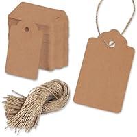 Algopix Similar Product 16 - PH PERKHOMY 180 Pcs Kraft Paper Gift