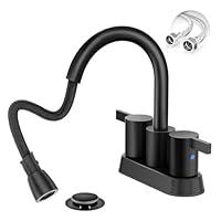 Algopix Similar Product 15 - Phiestina Pull Down Sprayer Matte Black